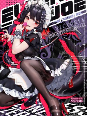 Zenless Zone Zero Shark girl maid Ellen joe fanart print poster