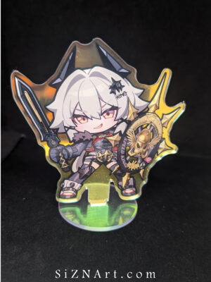 Zenless Zone Zero | ZZZ Ceasar King Holographic Acrylic Standee | Sons of Calydon Fanmade Merch | Anime Figure Acrylic Stand