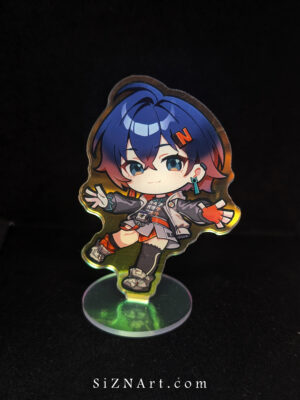 Zenless Zone Zero | ZZZ Belle Proxy Holographic Acrylic Standee ZZZ Fanmade Merch | Anime Acrylic Figure Stand #2 #2