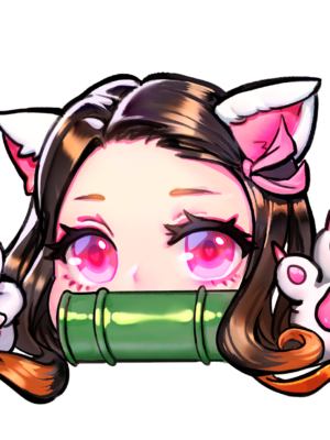 Nezuko holographic Decal