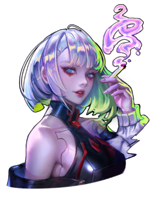 Lucy Spot Holographic Decal