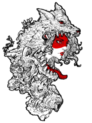 Original Character: Hungry Jaw Decal